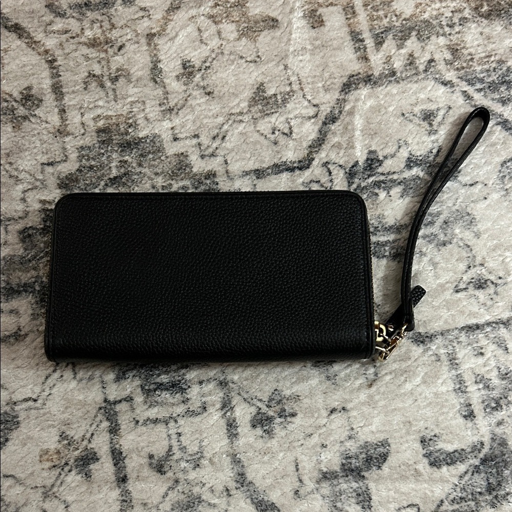 kate spade Black Pebbled Leather Zip Wristlet - Picture 2 of 5
